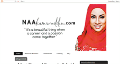 Desktop Screenshot of naakamaruddin.com