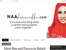 Tablet Screenshot of naakamaruddin.com